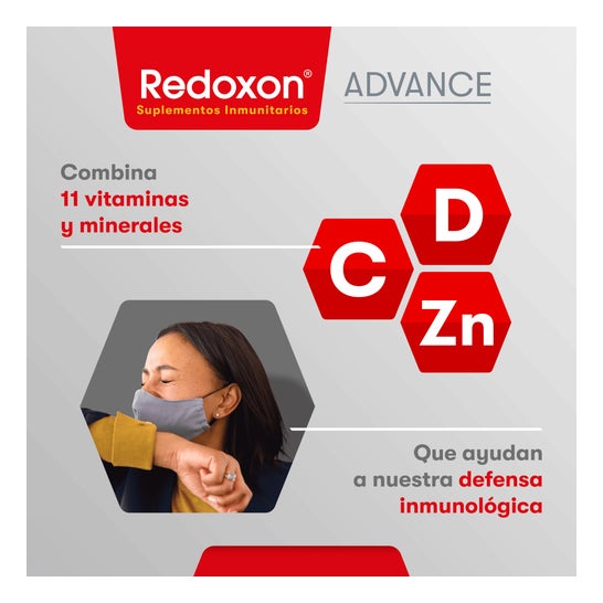 Redoxon Advance Vitamina C Defensas 15 Comprimidos Efervescentes
