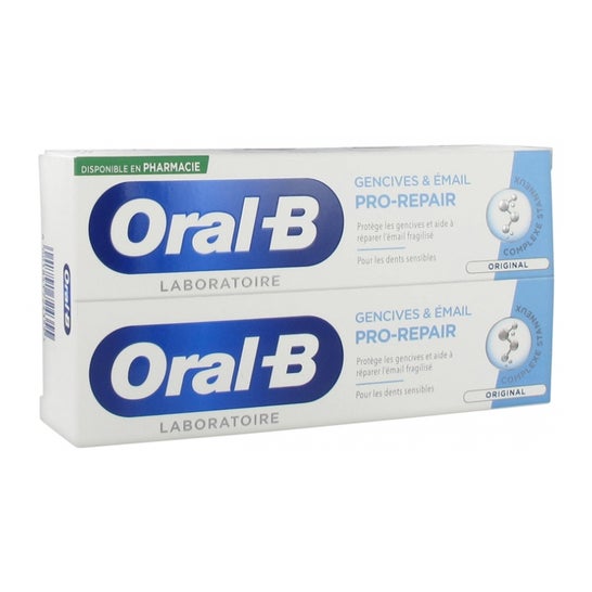Oral-B Pro-repair Dentifrico Encias 2x75ml