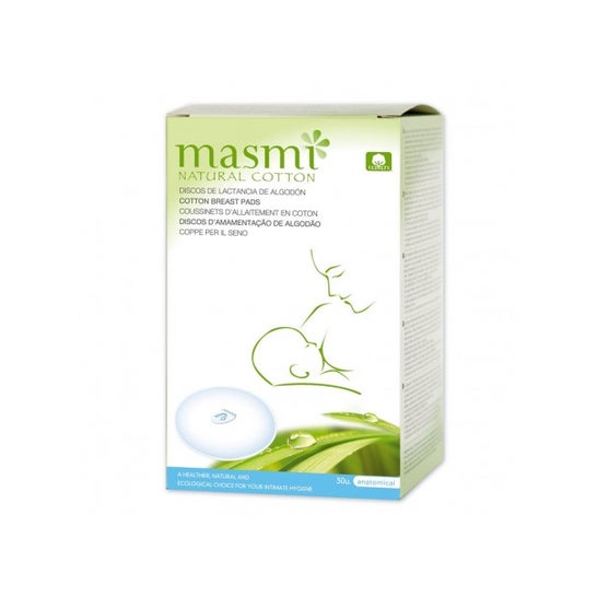 Masmi Discos Lactancia Reutilizable 2 unidades 【OFERTA ONLINE】
