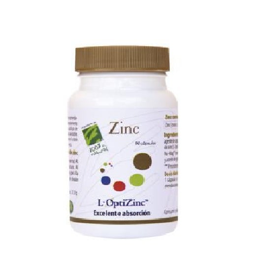 100% Natural Zinc 20mg 90caps