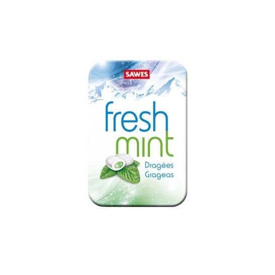 Sawes Fresh Mint grageas menta 20g