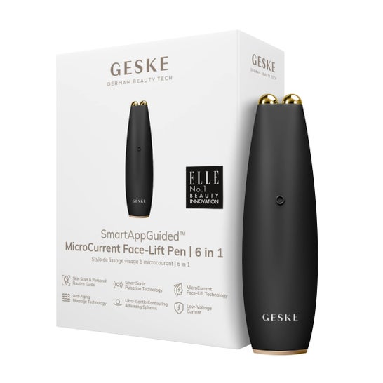 Geske MicroCurrent Face-Lift Pen 6 in 1 Black & Gold 1 Unidade