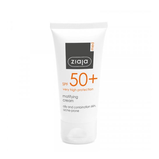 Ziaja Med Mattifying Sunscreen Cream Spf50+ 50ml