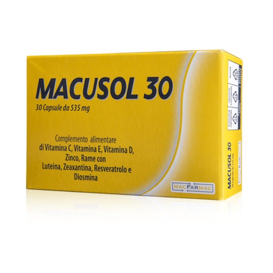 MacFarmac Macusol 30 30caps
