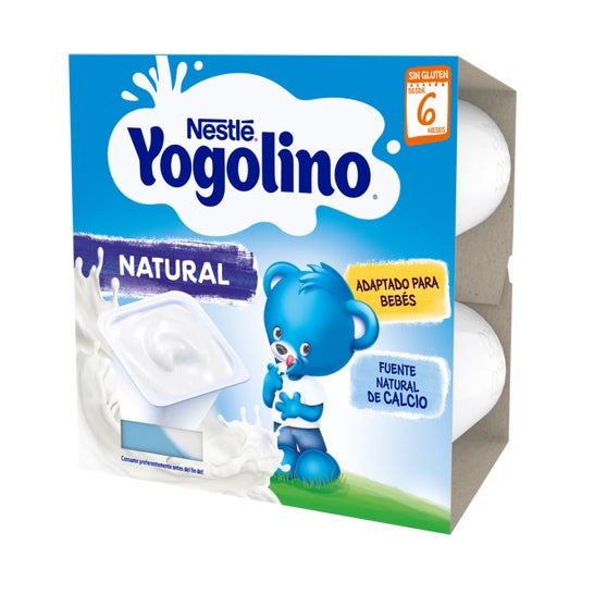 Nestle Iogolino Natural Tarrina 4x100ml
