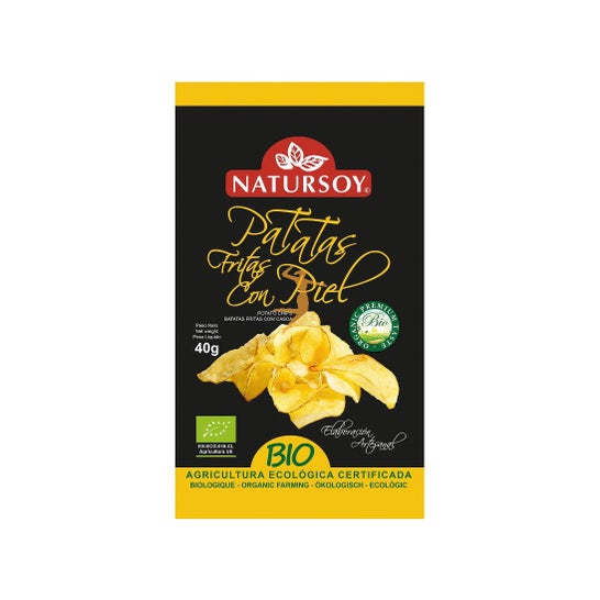 Natursoy Chips Patatas con Piel Bio 40g