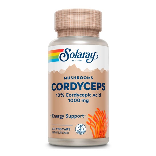 Solaray Cordyceps 520mg 60 Cáps