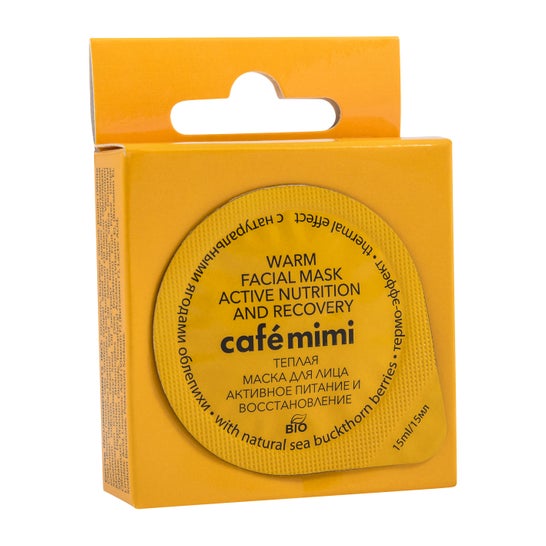 Café Mimi Verwarmend Gezichtsmasker Actieve Voeding en Herstel 15ml