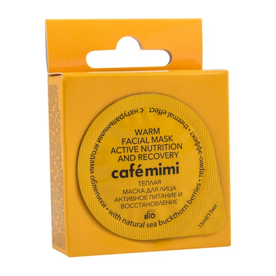 Café Mimi Warming Facial Mask Active Nourishment and Recovery 15ml