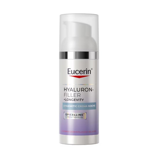 Eucerin Hyaluron-Filler + Longevity Epigenetic Crema Noche SPF 30 50ml