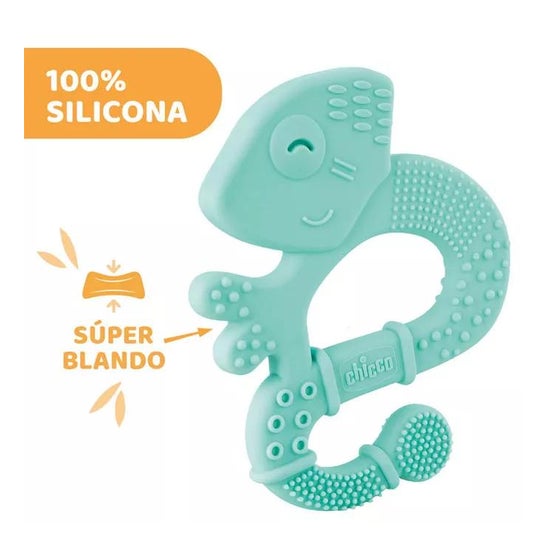 Chicco Mordedor Supersoft Iguana 1ud Chicco Mordedor Supersoft Iguana 1ud