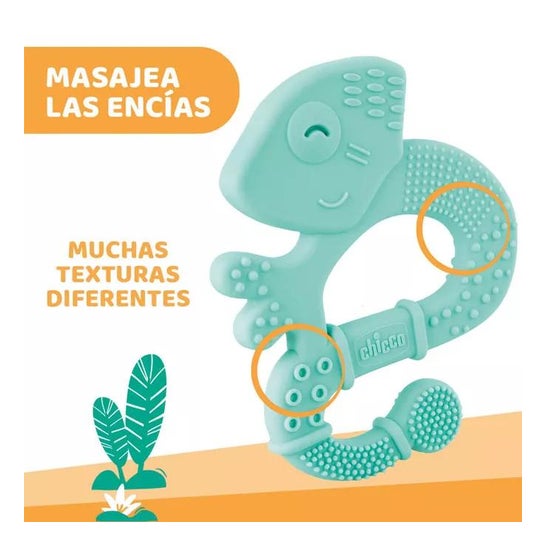 Chicco Mordedor Supersoft Iguana 1ud Chicco Mordedor Supersoft Iguana 1ud