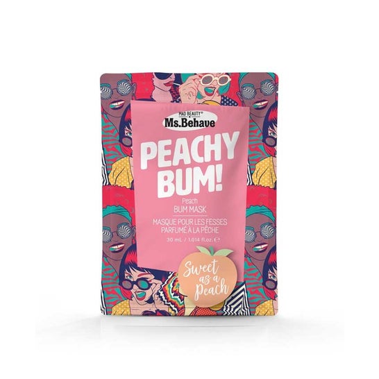 Mad Beauty Ms Behave Peachy Bum Mask 30ml