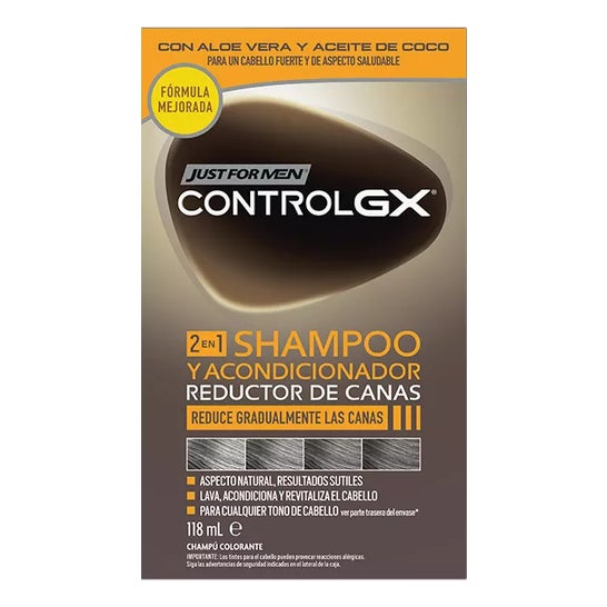 Just For Men Control GX Champú + Acondicionador Reductor Canas 118ml