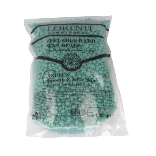 Lorenti Perlas de Cera Depilatoria Azulen 1000ml