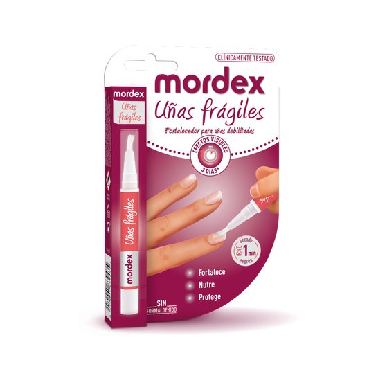 Mordex Fragile Nails Stick On Børste