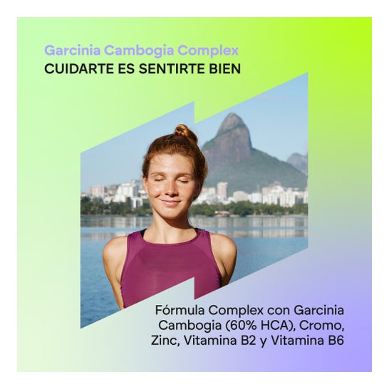 Nutralie Garcinia Cambogia Complex + Cromo + Zinc + B2 y B6 90caps