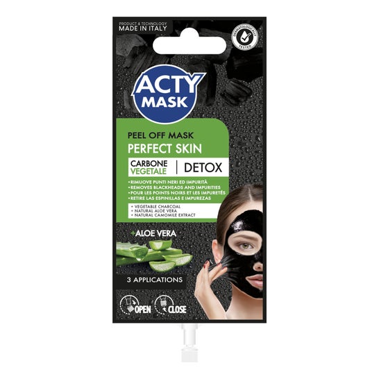 Acty Mask Natürliche Kohlenstoff-Creme-Maske 15ml