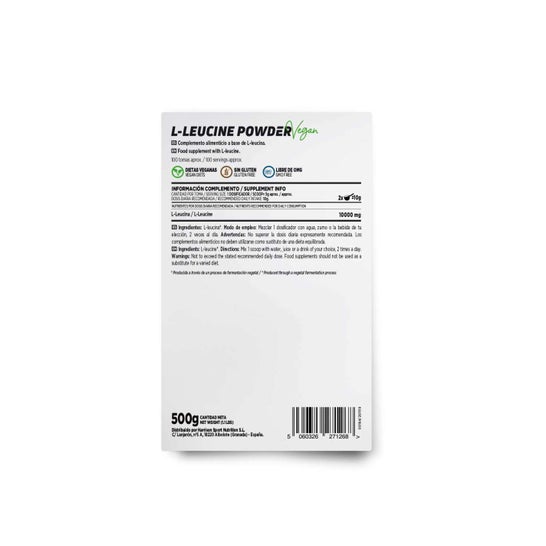 HSN L-Leucina en Polvo 500g