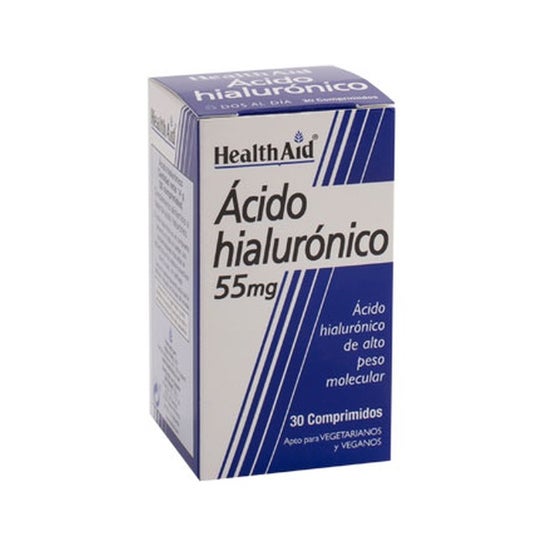 Health Aid Hyaluronic Acid 55mg 30 Comp.
