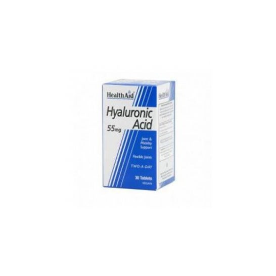 Health Aid Ácido Hialuronico 55 mg 30 Comp.