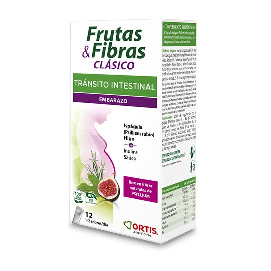 Ortis Frutas&Fibras Embarazo 12 sticks