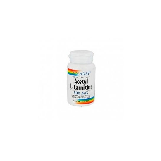 Solaray acetyl l-carnitine 500mg 30cáps