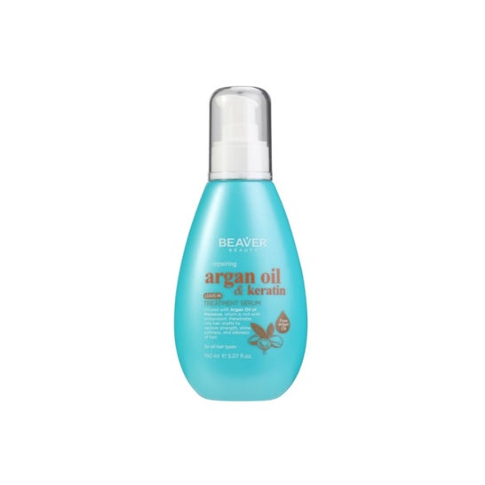 Beaver Argan Oil & Keratin Sérum Sin Aclarado 150ml