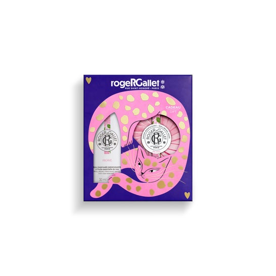 Roger & Gallet Wellbeing Fragrance Water Rose 30ml and Soap 100g