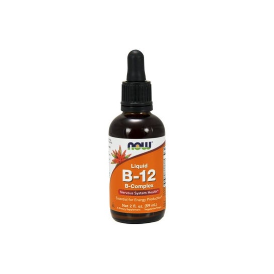 Now Liquid B-12 B-Complex 60ml