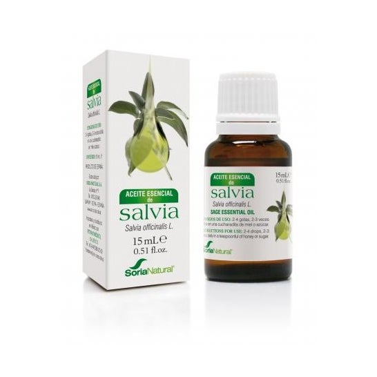 Soria Natural Aceite Esencial de Salvia 15ml