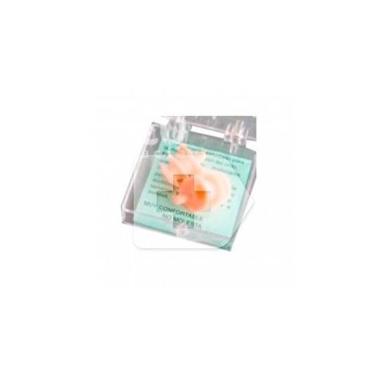 Rubber ear plug jewel 2 uts