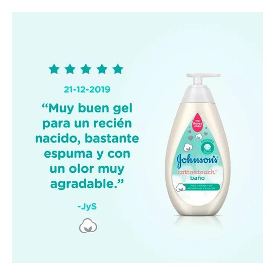 Sapone da bagno Johnson's Cotton Touch 500Ml Sapone da bagno Johnson's Cotton Touch 500Ml