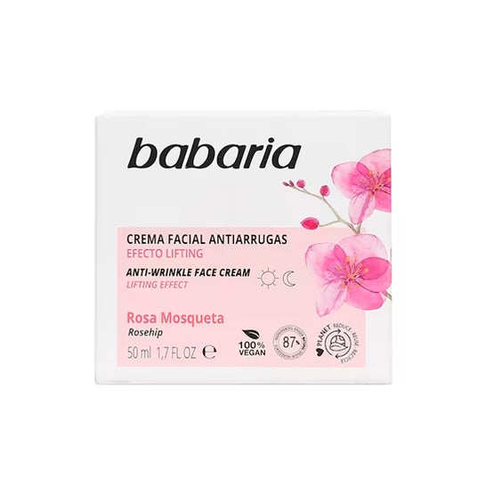 Babaria Crema Facial Antiarrugas Rosa Mosqueta 50ml