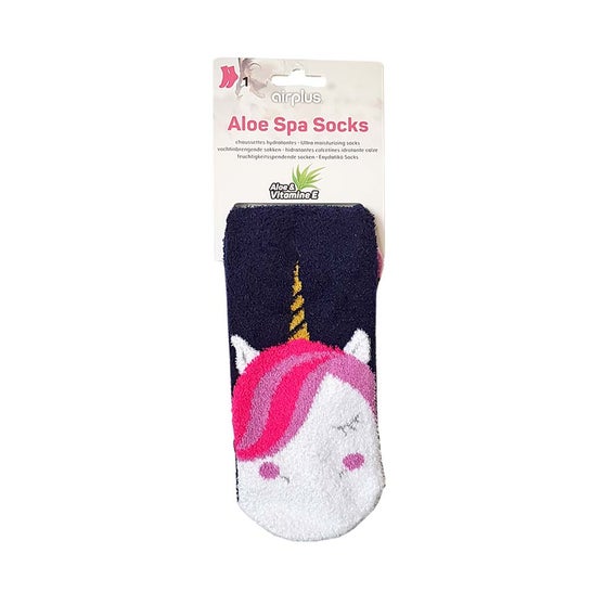 Airplus Aloe Spa Socks Unicorn 21-36 1 Pair