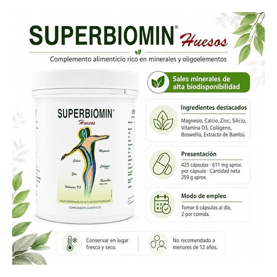 Superbiomin 425 cápsulas