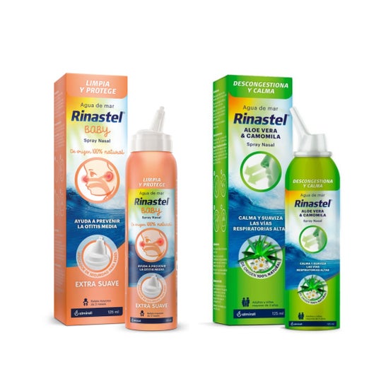 Rinastel Aloe and Chamomile Pack 125 ml + Baby 125 ml