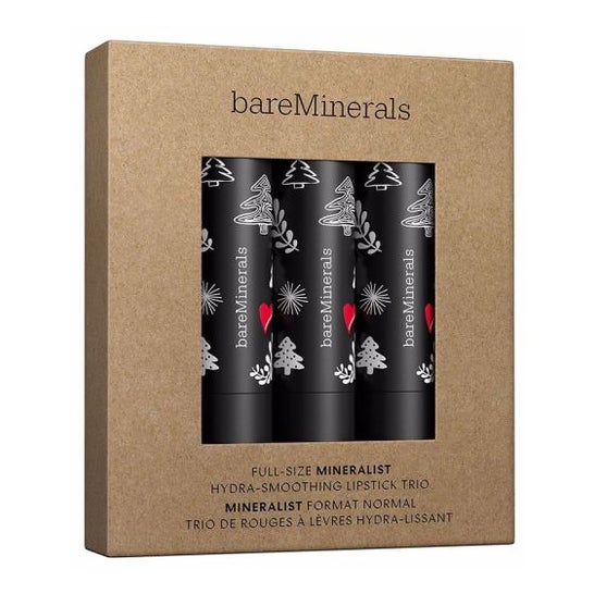 bareMinerals Mineralist Lipstick Set 3uds