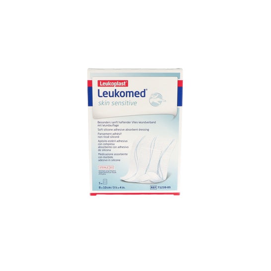 Leukoplast Leukomed Skin Sensitive 8x10cm 5uds