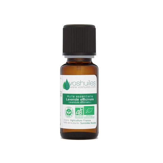 Voshuiles Olio essenziale biologico di lavanda 60ml