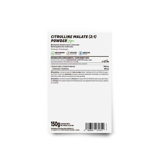 HSN Citrulina Malato en Polvo 150g