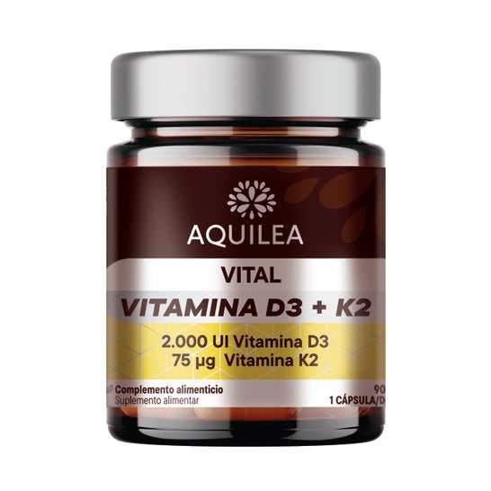 Aquilea Vital Vitamina D3 + K2 90 cps