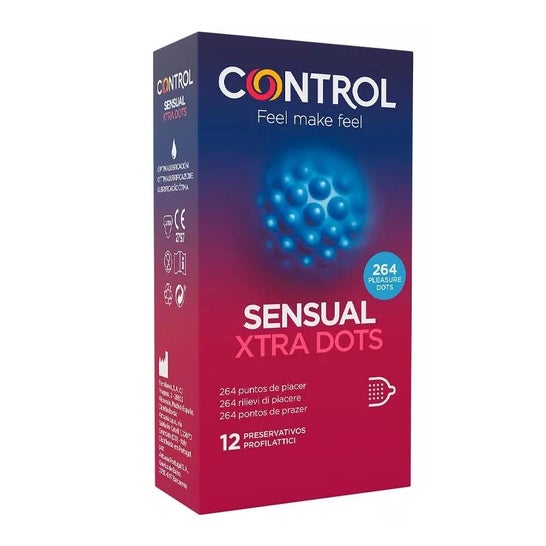 Control Condoms Xtra Dots 12 pcs Control Condoms Xtra Dots 12 pcs