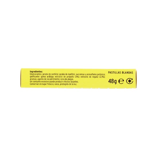 Juanola® própolis con miel sabor regaliz 24 uds