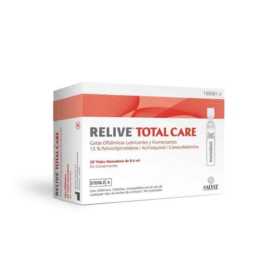 Relive Total Care eye drops 20 single-dose