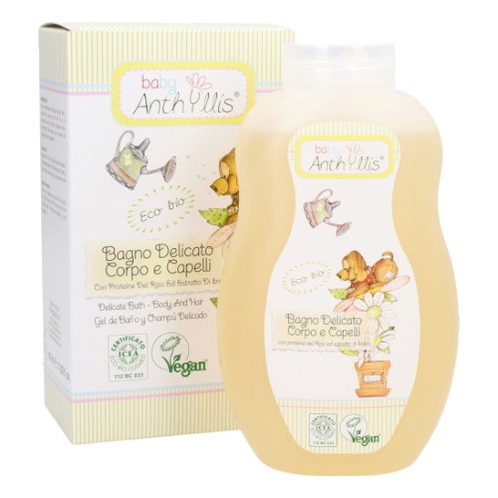 Anthyllis Baby Shower Gel Delicate Shampoo Eco 400ml