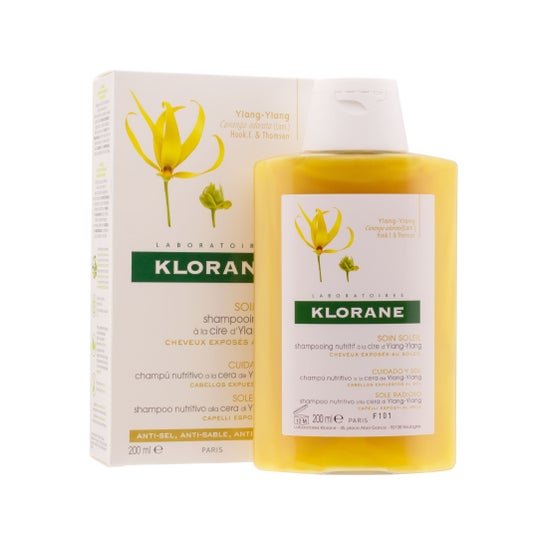 Klorane Ylang Ylang Wax Nourishing Shampoo 200ml