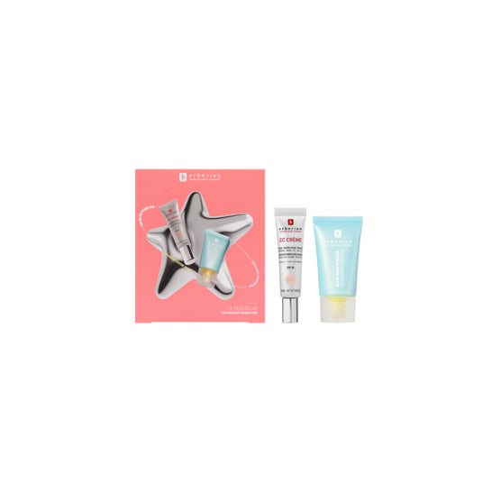 Erborian Kit CC Crème Chiara + Glow Moisturizer