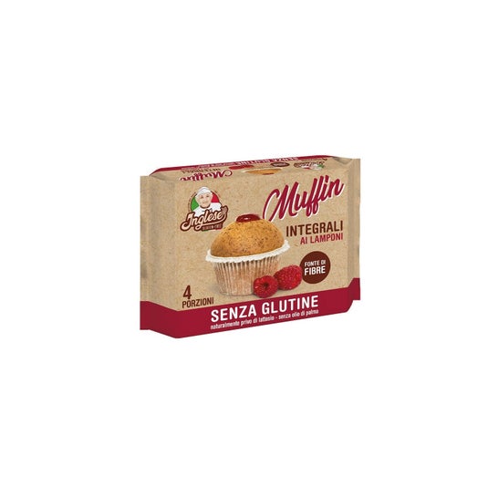 Inglese Muffin Integrali al Lampone Senza Glutine 4x40g