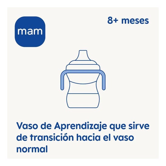 Mam Baby Vaso con Boquilla Cup RN +8 270ml Mam Baby Vaso con Boquilla Cup RN +8 270ml